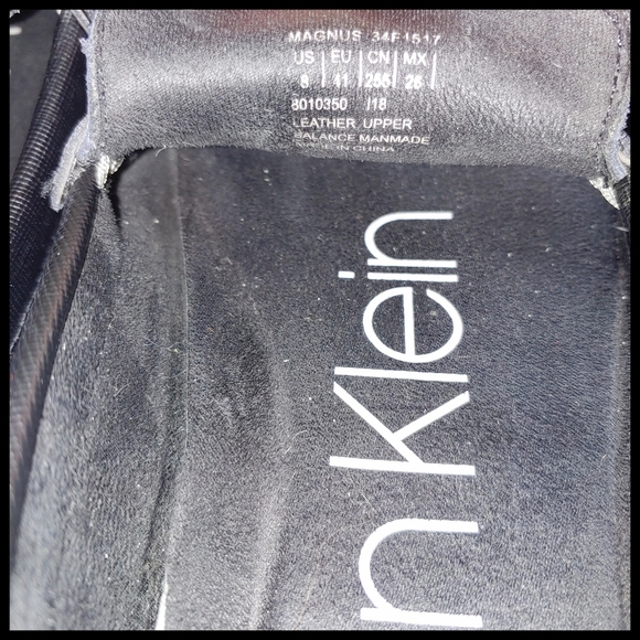 Calvin Klein Magnus Leather Loafers - Picture 5 of 8